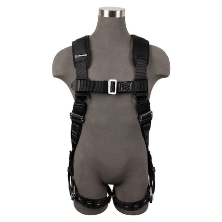 Safewaze Heavyweight Full Body Harness: 1D MB Chest, TB Legs SW99280-HW-1